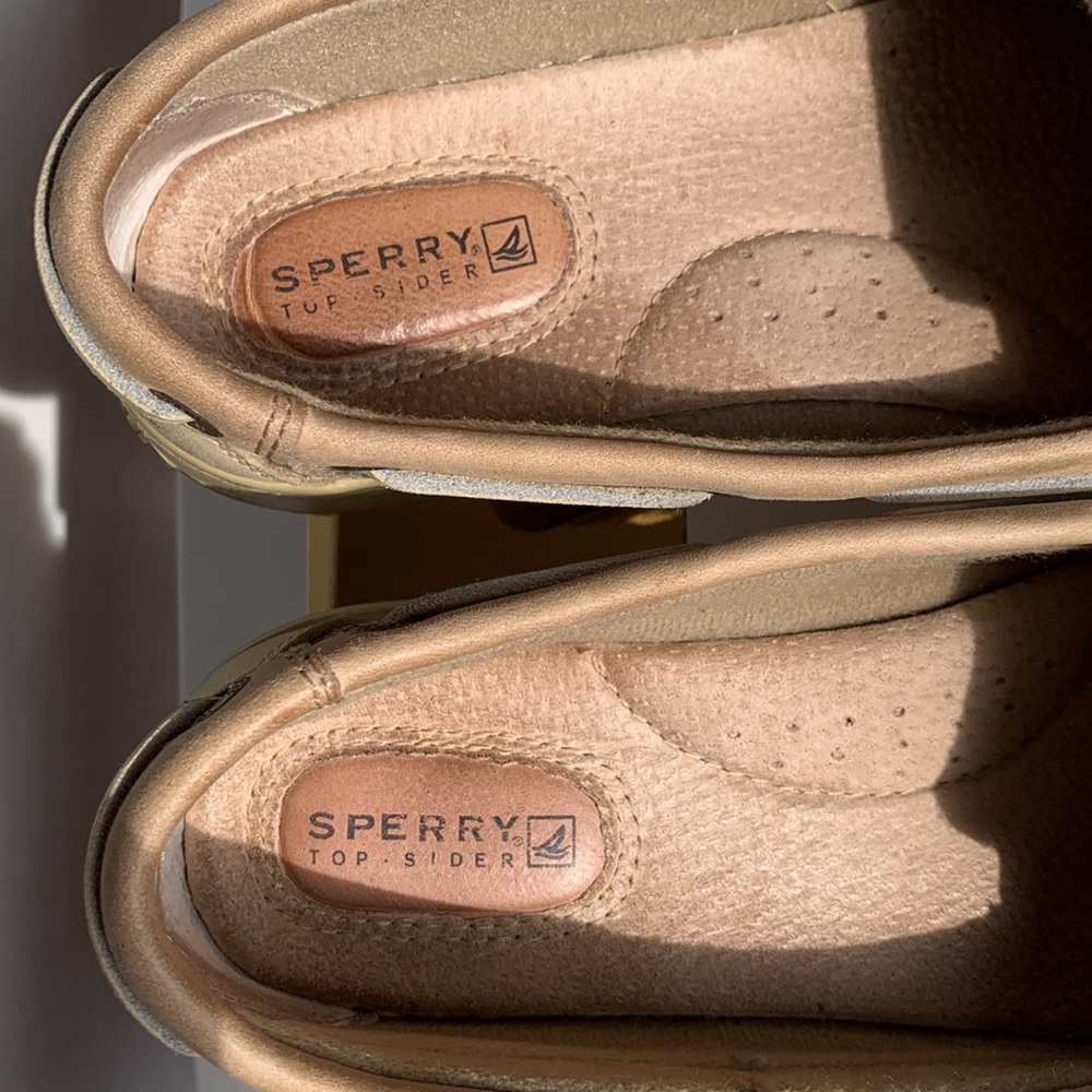 Sperry Top-Sider Angelfish Sequin Leopard Print Womens Size 6 - Picture 10 of 11
